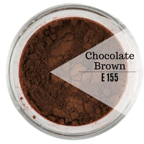 Chocolate Brown ( E155 ) Kahverengi Su Bazlı Toz Gıda Boyası