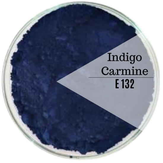 Indigo Carmine ( indigo karmin ) E132 Koyu Mavi Su Bazlı Toz Gıda Boyası