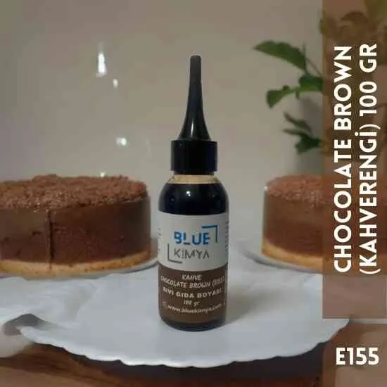 Kahverengi Sıvı Gıda Boyası Su bazlı Likit Chocolate Brown E155 Kahverengi Sıvı Gıda Boyası Su bazlı Likit Chocolate Brown E155