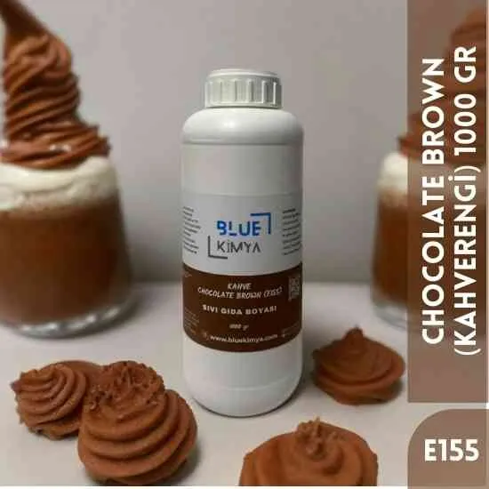 Kahverengi Sıvı Gıda Boyası Su bazlı Likit Chocolate Brown E155 Kahverengi Sıvı Gıda Boyası Su bazlı Likit Chocolate Brown E155