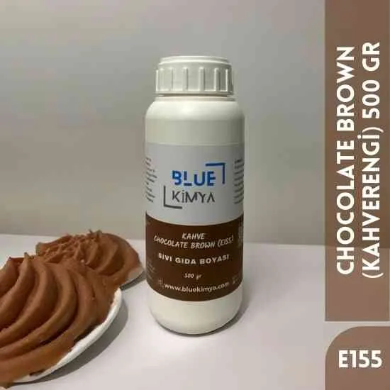 Kahverengi Sıvı Gıda Boyası Su bazlı Likit Chocolate Brown E155 Kahverengi Sıvı Gıda Boyası Su bazlı Likit Chocolate Brown E155