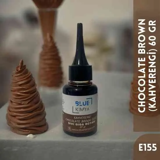 Kahverengi Sıvı Gıda Boyası Su bazlı Likit Chocolate Brown E155 Kahverengi Sıvı Gıda Boyası Su bazlı Likit Chocolate Brown E155