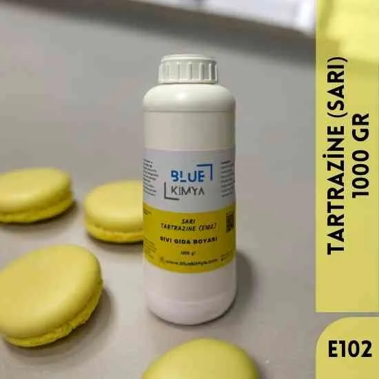 Sarı Sıvı Gıda Boyası Su bazlı Likit Tartrazine E102