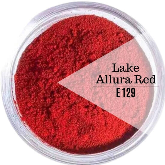 Lake Allura Red ( E129 ) Bayrak Kırmızısı Yağ Bazlı Toz Gıda Boyası