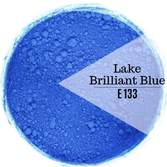 Lake Brilliant Blue ( E133 ) Mavi Yağ Bazlı Toz Gıda Boyası