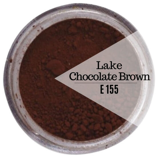 Lake Chocolate Brown ( E155 ) Kahverengi Yağ Bazlı Toz Gıda Boyası